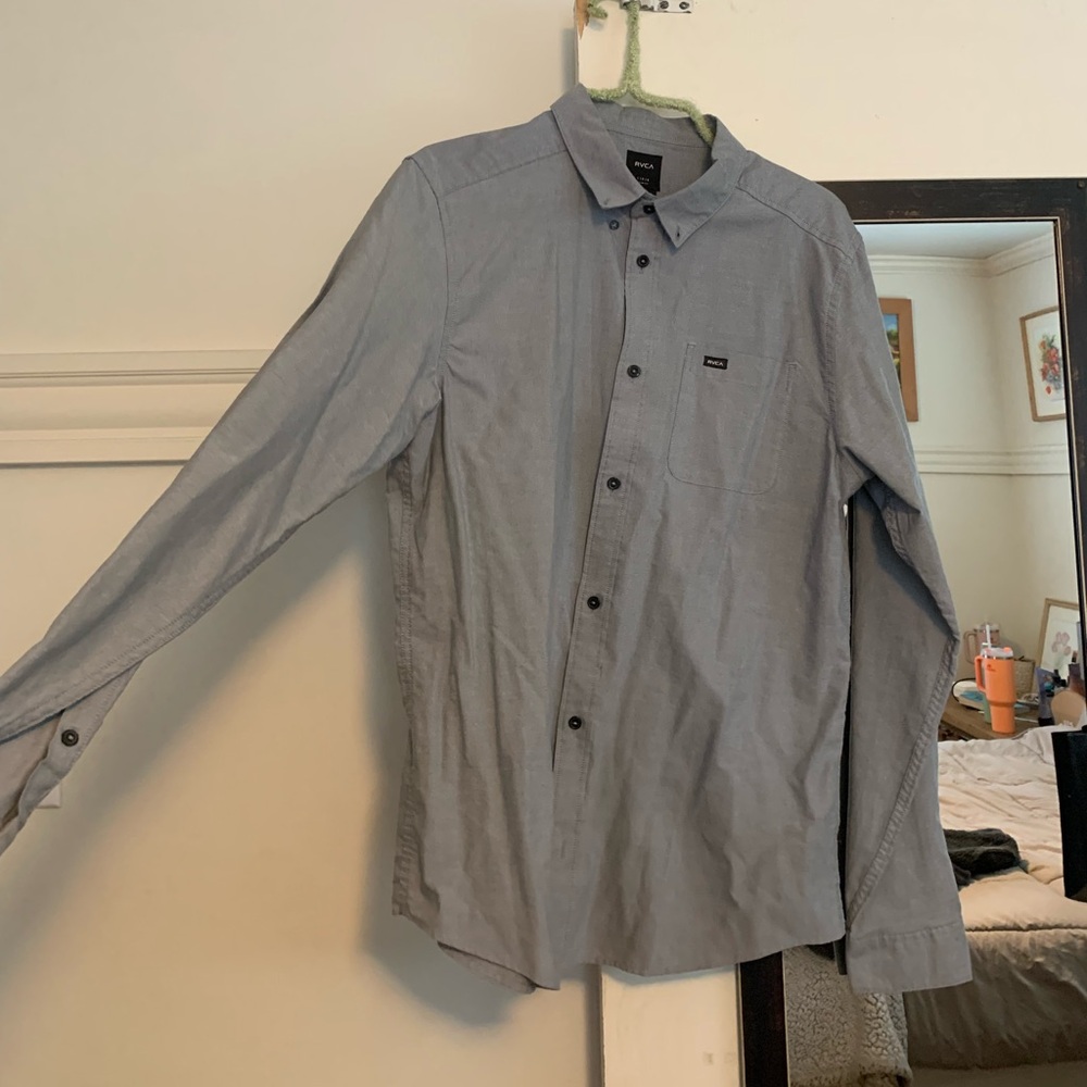New RVCA Men's Button Down
